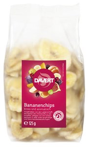 Bild von Bananenchips, 125 g, Davert