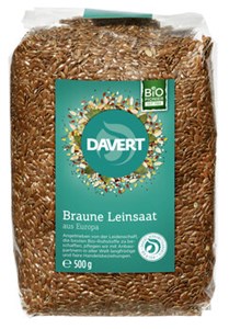 Bild von Braune Leinsaat, 500 g, Davert