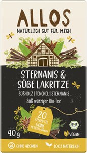 Bild von Sternanis & süße Lakr.Tee 20FB,bio, 40 g, Allos, Cupper