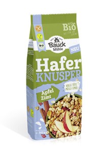 Bild von Hafer Knusper Apfel-Zimt , 300 g, Bauck