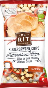 Bild von Kichererbsen-Chips Paprika, 75 g, DeRitt, Molen Aartje