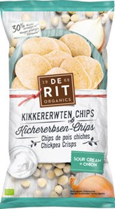 Bild von Kichererbsen Chips Sour Cream, 75 g, DeRitt, Molen Aartje