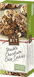 Bild von Double Choco Chip Cockies, 175 g, DeRitt, Molen Aartje