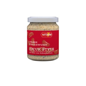 Bild von Sucuk Style veganer Aufstrich, 115 g, VITAM