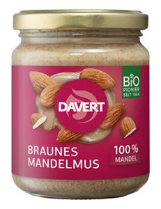 Bild von Braunes Mandelmus, 250 g, Davert