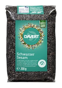 Bild von Schwarzer Sesam, 200 g, Davert