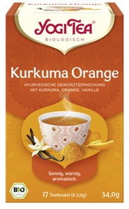 Bild von Yogi Tee Kurkuma Orange 17 FB, bio, 34 g, Yogi Tea, Choice