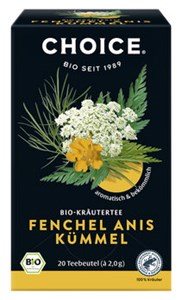 Bild von Fenchel Anis Kümmel Choice, bio, 20 FB, Yogi Tea, Choice