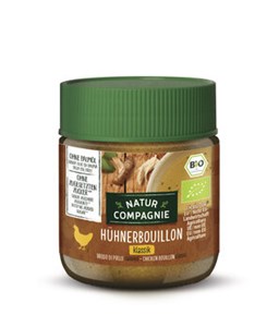 Bild von Klare Hühnerbouillon, bio, 100 g, Natur Compagnie