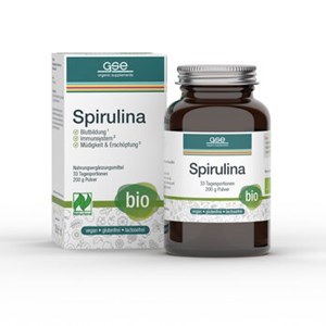 Bild von Spirulina-Pulver (Bio), 200 g, GSE