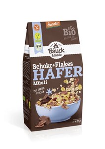 Bild von Hafer Müsli Schoko+Flakes , 425 g, Bauck