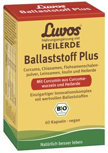 Bild von Ballaststoff Plus Kapseln, bio, 60 St, Luvos