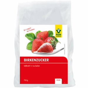 Bild von Birkenzucker im Beutel, 750 g, Raab Vitalfood