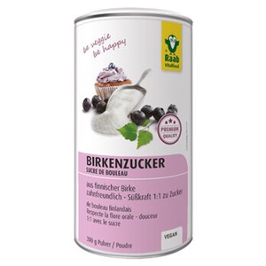 Bild von Birkenzucker Premium Dose, 300 g, Raab Vitalfood