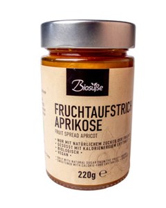 Bild von BIOSÜSSE Fruchtaufstrich Marille/Aprik., 220 g, Genuss ohne Reue