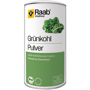 Bild von Grünkohl Pulver, 190 g, Raab Vitalfood