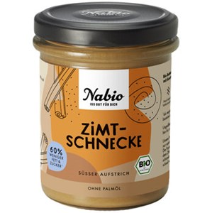 Bild von Zimtschnecke süsser Brotaufstrich, 175 g, Nabio