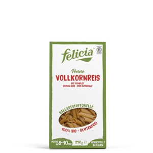 Bild von Felicia Vollkornreis Penne, 250 g, felicia bio, VITABELLA, Organique, YUM KAH