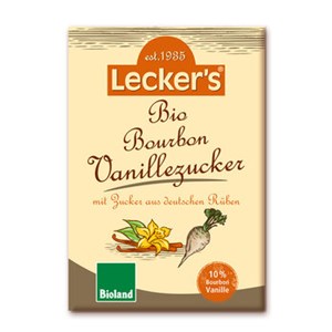 Bild von Bourbon Vanille-Rübenzucker, 3 x 8 g, LECKERS