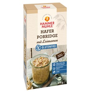 Bild von Hafer Porridge mit Leinsamen, bio, 375 g, Hammermühle