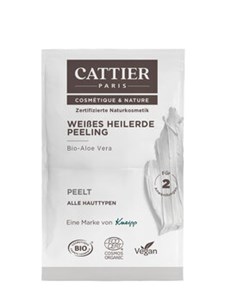 Bild von Weiße Heilerde Peeling - Einmalanwendung, 2x6 ml, CATTIER