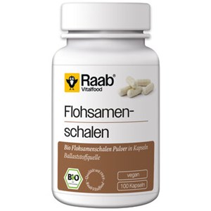 Bild von Flohsamenschalen Kapseln, 100 Stk, Raab Vitalfood