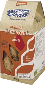 Bild von Dinkel-Mandel-Biscotti, bio, 180 g, ErdmannHAUSER