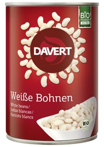 Bild von Weiße Bohnen, 400 g, Davert