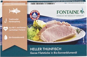 Bild von Thunfisch in Bio-Sonnenbl.-öl, 120 g, Fontaine