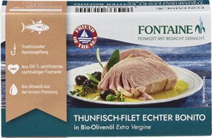 Bild von Thunfisch Bonito i.Olivenöl, 120 g, Fontaine