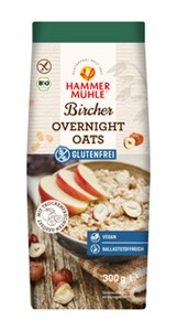 Bild von Bircher Overnight Oats, 300 g, Hammermühle