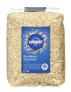 Bild von Natur Reis Rundkorn, bio, 1 kg, Davert