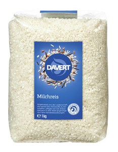 Bild von Milchreis, 1 kg, Davert