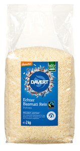 Bild von Echter Basmati Reis,weiß demeter, 2 kg, Davert