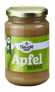 Bild von Apfel-Birnenmark ungesüßt, bio, 360 g, Bauck