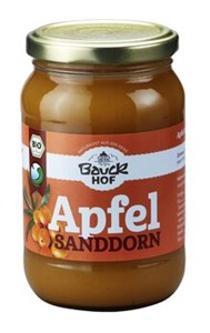 Bild von Apfel-Sanddornmus gesüßt, bio, 360 g, Bauck