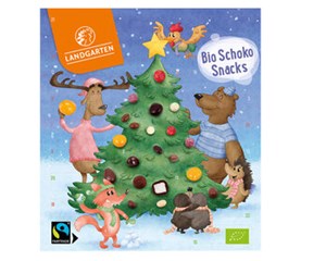 Bild von Adventkalender Schoko bio , 1 Stk, Landgarten