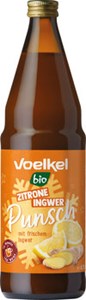 Bild von Zitrone Ingwer Punsch bio, 0,75 l, Voelkel