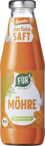 Bild von FÜR faire Saft Möhre, 0,5 l, Voelkel