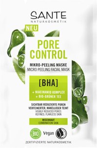 Bild von Pore Control Mikro Peeling Maske, 8 ml, SANTE NATURKOSMETIK