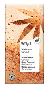 Bild von Weiße Hanf Caramel, 80 g, Vivani