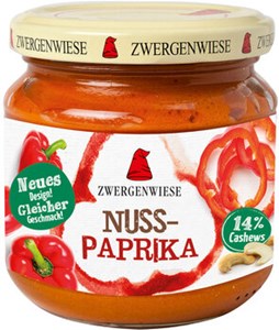 Bild von Nuss-Paprika ohne Hefe, bio, 200 g, Zwergenwiese