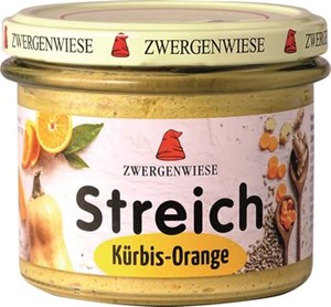 Bild von Kürbis Orange Streich, bio, 180 g, Zwergenwiese