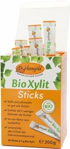 Bild von Bio Xylit Sticks - 50 Stk, 200 g, Birkengold