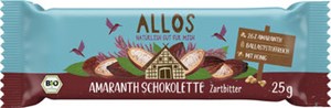 Bild von Amaranth-Schokolette Zartbitter, 25 g, Allos, Cupper