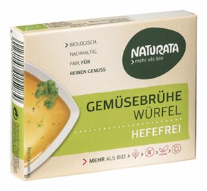 Bild von Gemüsebrühwürfel hefefrei, 72 g, Naturata