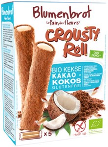 Bild von Crousty Roll Kakao-/Kokosfüllung, 125 g, Blumenbrot