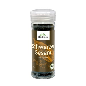 Bild von Schwarzer Sesam, bio, 45 g, Herbaria