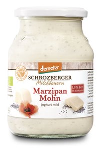 Bild von Marzipan Mohn Joghurt, demeter, 500 g, Schrozberger Milchbauern