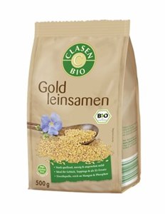 Bild von Goldleinsamen, bio, 500 g, Clasen Bio